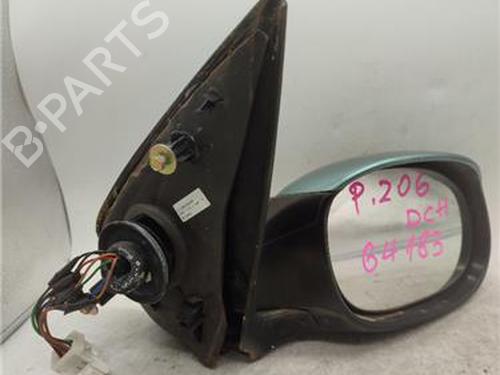 Used Right mirror PEUGEOT 206 Hatchback (2A/C) 1.6 16V (109 hp) 18007140