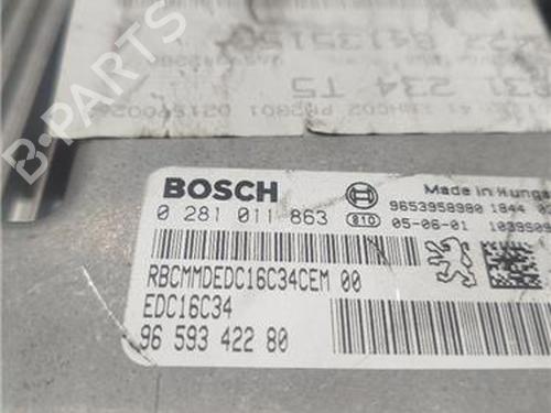 Elektronisk modul PEUGEOT 307 SW (3H) 1.6 HDI 90 | BP29345271M83 
