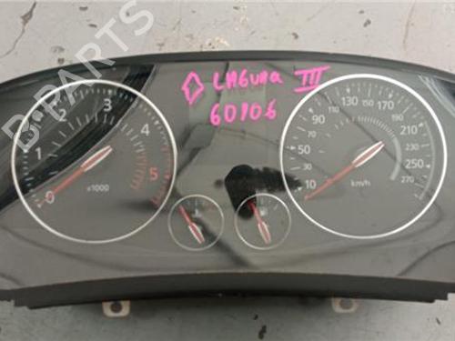 Used Instrument cluster RENAULT LAGUNA III Grandtour (KT0/1) 2.0 dCi (KT01, KT08, KT09, KT0K, KT12, KT1D, KT1W) (150 hp) 18388587