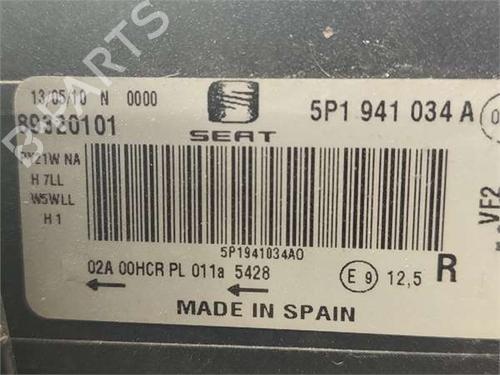 Right headlight SEAT LEON (1P1) 1.6 TDI | BP40554366C29 - Image 4