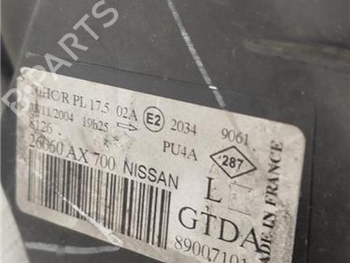 Left headlight NISSAN MICRA III (K12) 1.2 16V | BP25750221C28