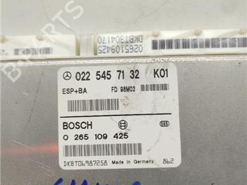 Electronic module MERCEDES-BENZ A-CLASS (W168) A 140 (168.031, 168.131) | BP18005924M83 