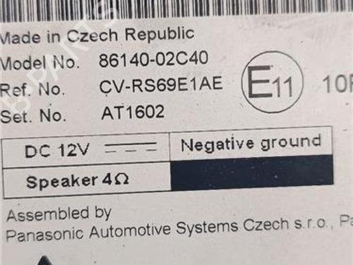Radio TOYOTA COROLLA Hatchback (_E21_, _EA1_, _EH1_) 1.8 Hybrid (ZWE211, ZWE219) | BP33478542E6 - Image 3
