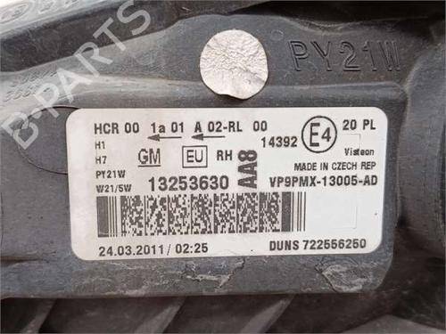 Right headlight OPEL MERIVA B MPV (S10) 1.7 CDTI (75) | BP37432985C29 - Image 3