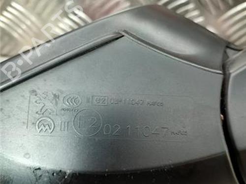 Bakspejl venstre PEUGEOT 208 I (CA_, CC_) 1.2 VTI 82 (82 hp) 31243347