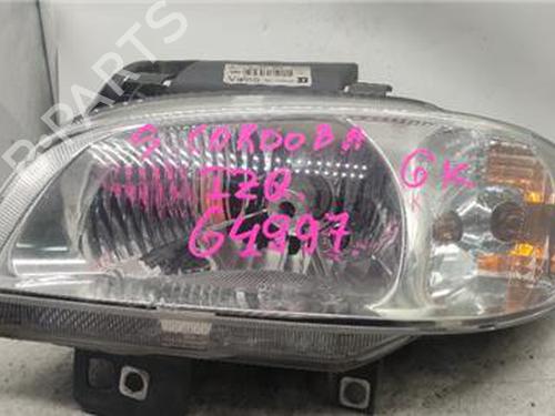 Used Left headlight Left headlight SEAT CORDOBA (6K1, 6K2) 1.4 16V (75 hp) 27372886 27372886