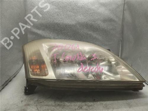 Used Right headlight TOYOTA COROLLA (_E12_) 2.0 D-4D (CDE120_, CDE120R) (90 hp) 29601191