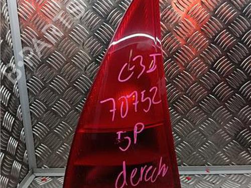 Used Right taillight CITROËN C3 I (FC_, FN_) 1.4 HDi (68 hp) 31162718
