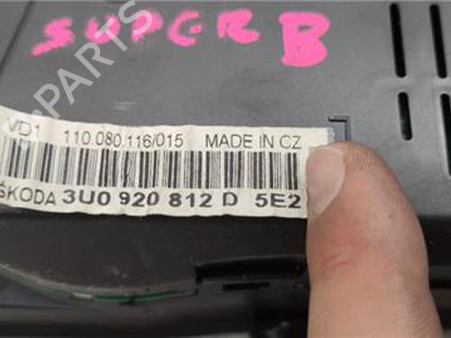 Instrument cluster SKODA SUPERB I (3U4) 2.0 TDI | BP18006603C47 