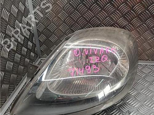 Used Left headlight Left headlight OPEL VIVARO A Platform/Chassis (X83) 1.9 DTI (101 hp) 33418279 33418279