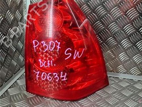 Used Right taillight PEUGEOT 307 SW (3H) 1.6 16V (109 hp) 30949388