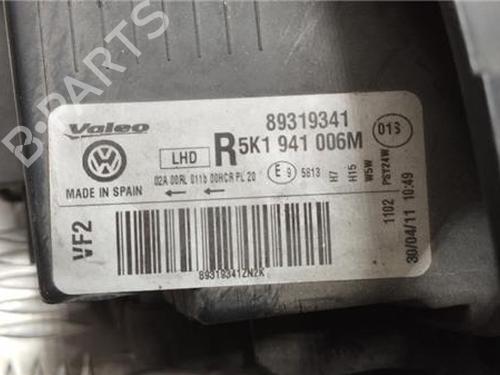 Højre forlygte VW GOLF VI (5K1) 1.6 TDI | BP29986581C29
