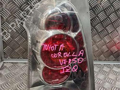 Used Left taillight Left taillight TOYOTA COROLLA Verso (_E12_) 1.8 VVT-i (ZZE122_, ZZE122R) (135 hp) 35747779 35747779