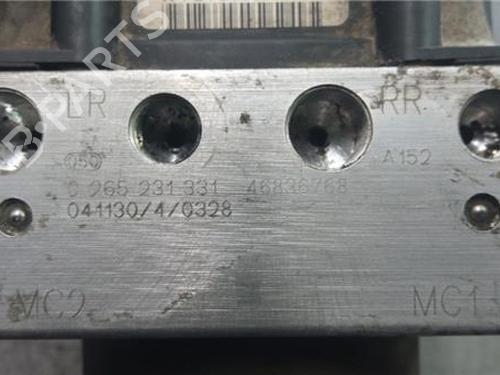 ABS pump FIAT PUNTO (188_) 1.2 60 (188.030, .050, .130, .150, .230, .250) | BP18381687M43