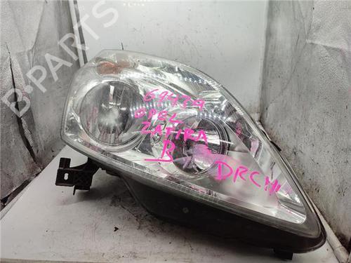Used Right headlight OPEL ZAFIRA B Box Body/MPV (A05) 1.9 CDTI VAN (M75) (150 hp) 29577380