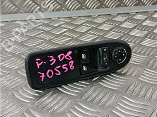 Used Left front window switch PEUGEOT 308 I (4A_, 4C_) 1.6 16V (150 hp) 30867585