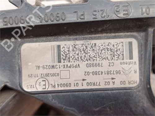 Right headlight CITROËN C3 II (SC_) 1.4 HDi 70 (SC8HZC, SC8HR0, SC8HP4) | BP37433028C29 - Image 3