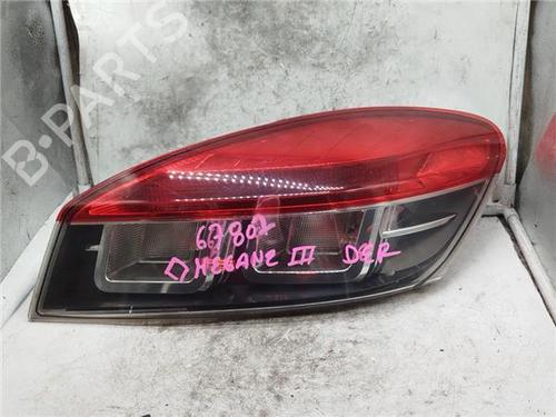 Used Right taillight RENAULT MEGANE III Coupe (DZ0/1_) 1.9 dCi (DZ0N, DZ0J, DZ1J, DZ1K) (131 hp) 22540676