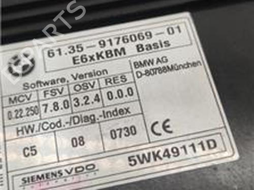 Electronic module BMW 6 (E63) M | BP18005136M83 