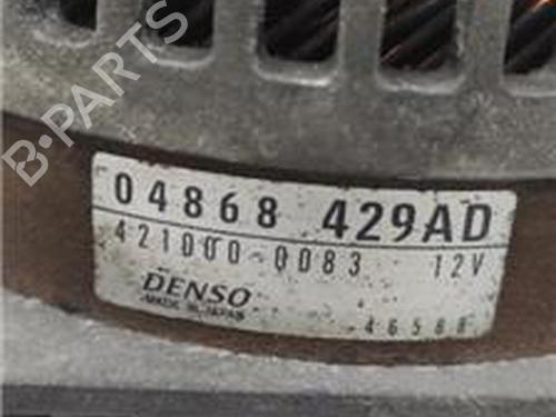 Alternator CHRYSLER GRAND VOYAGER V (RT) 2.8 CRD | BP18378568M7 