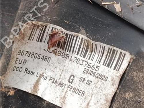 Left taillight CITROËN C3 II (SC_) 1.4 HDi 70 (SC8HZC, SC8HR0, SC8HP4) | BP32223634C34