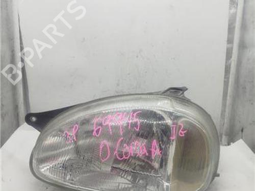 Used Left headlight OPEL CORSA B (S93) 1.7 D (F08, F68, M68) (60 hp) 29345288