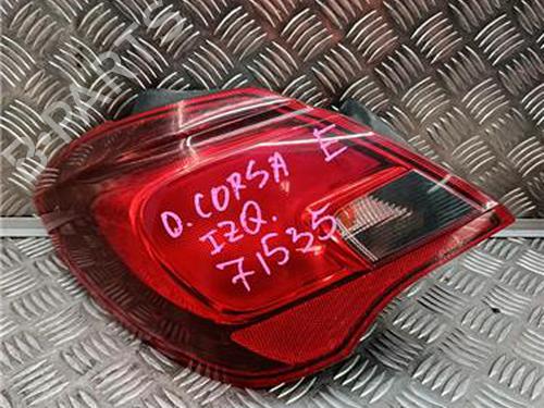 Used Left taillight Left taillight OPEL CORSA E (X15) 1.4 (08, 68) (90 hp) 33562130 33562130