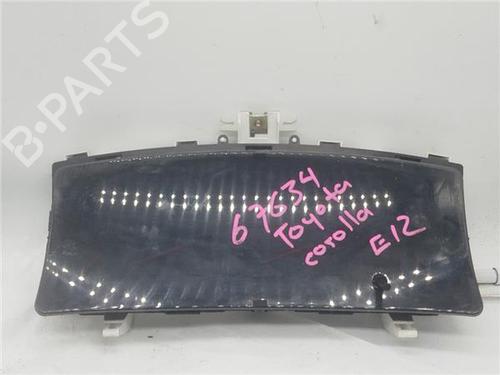 Used Instrument cluster TOYOTA COROLLA (_E12_) 1.6 VVT-i (ZZE121_, ZZE121R) (110 hp) 23099339