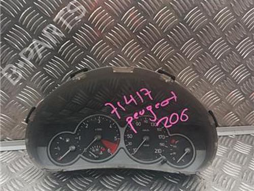 Used Instrument cluster Instrument cluster PEUGEOT 206 Hatchback (2A/C) 2.0 HDI 90 (90 hp) 33249783 33249783