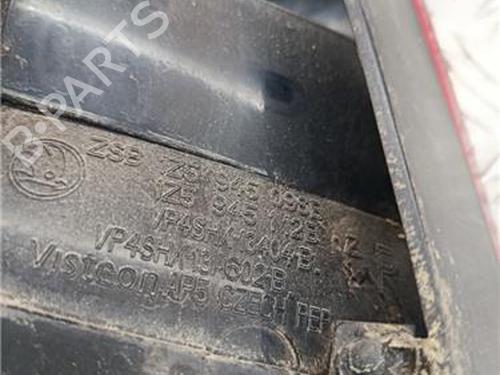 Right taillight SKODA OCTAVIA II (1Z3) 1.6 TDI | BP31162721C35