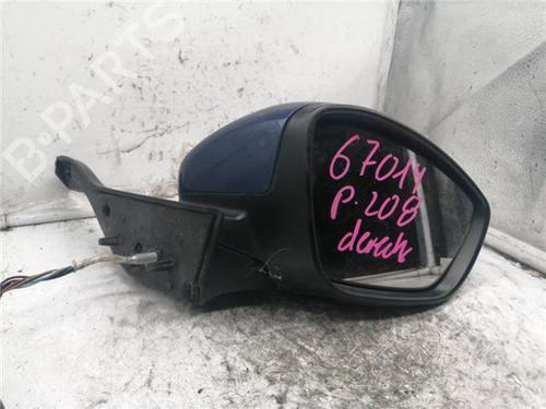 Used Right mirror PEUGEOT 208 I (CA_, CC_) 1.2 PureTech 82 (82 hp) 20087259