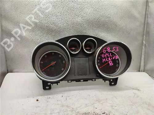 Used Instrument cluster OPEL MERIVA B MPV (S10) 1.7 CDTI (75) (131 hp) 29441904