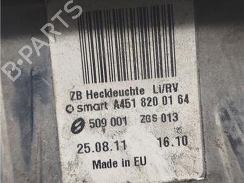 Left taillight SMART FORTWO Cabrio (451) 0.8 CDi (451.400) | BP24118846C34