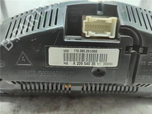 Instrument cluster MERCEDES-BENZ CLK (C209) CLK 270 CDI (209.316) | BP29577350C47 