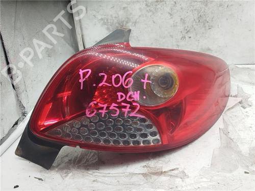 Used Right taillight PEUGEOT 206+ (2L_, 2M_) 1.4 HDi eco 70 (68 hp) 22250437