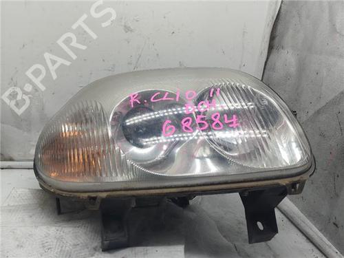 Used Right headlight Right headlight RENAULT CLIO II (BB_, CB_) 1.2 (BB0A, BB0F, BB10, BB1K, BB28, BB2D, BB2H, CB0A,... (58 hp) 25014682 25014682