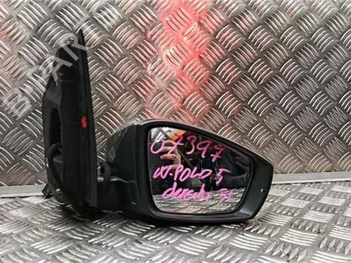 Used Right mirror VW POLO V (6R1, 6C1) 1.6 TDI (90 hp) 31348388