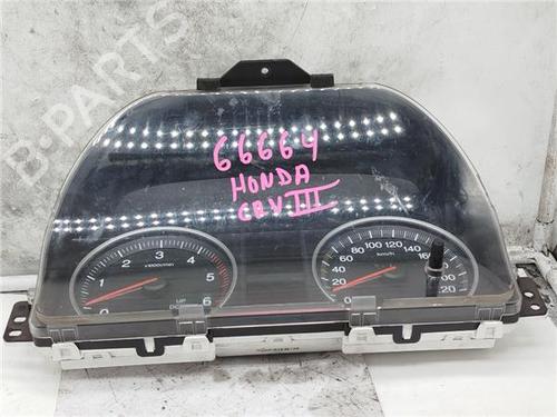 Used Instrument cluster HONDA CR-V III (RE_) 2.2 i-DTEC 4WD (RE6) (150 hp) 20299197