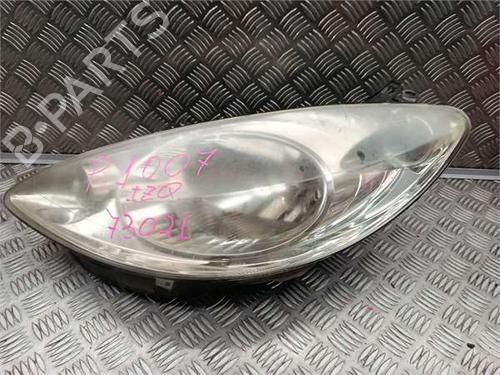 Used Left headlight Left headlight PEUGEOT 1007 (KM_) 1.4 HDi (68 hp) 39699206 39699206