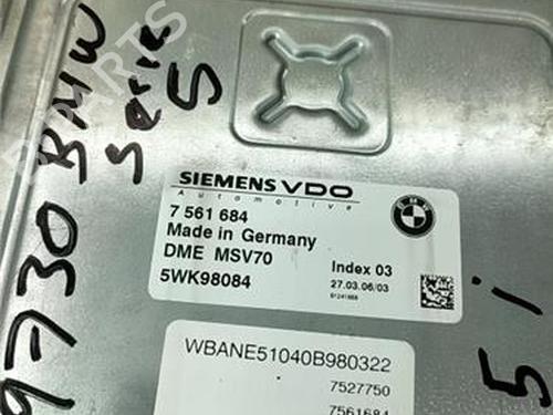 Module électronique BMW 5 (E60) 525 i (218 hp) 31243277