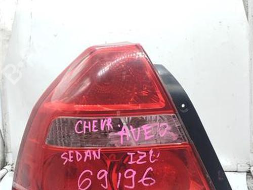 Used Left taillight CHEVROLET AVEO / KALOS Hatchback (T200) 1.4 16V (94 hp) 27372890