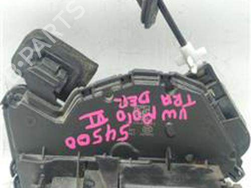 Used Front right lock VW POLO VI (AW1, BZ1, AE1) 1.0 TSI (95 hp) 18391173