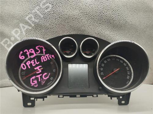 Kombiinstrument OPEL ASTRA J GTC 2.0 CDTI (08) (165 hp) 29645212