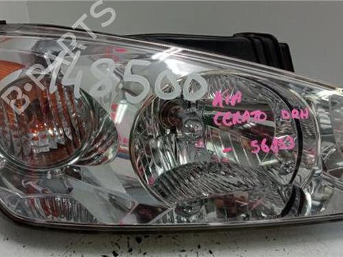 Used Right headlight KIA CERATO I Saloon (LD) 2.0 CRDi (112 hp) 27267705