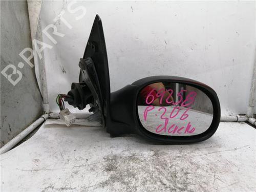 Used Right mirror PEUGEOT 206 Hatchback (2A/C) 1.9 D (69 hp) 27289567