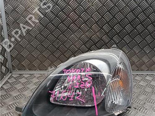 Used Left headlight Left headlight TOYOTA YARIS (_P1_) 1.4 D-4D (NLP10_, NLP10R) (75 hp) 33948957 33948957