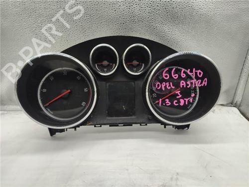 Used Instrument cluster OPEL ASTRA J (P10) 1.3 CDTI (68) (95 hp) 19417182