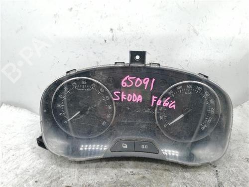 Used Instrument cluster SKODA FABIA II (542) 1.6 TDI (75 hp) 18403593