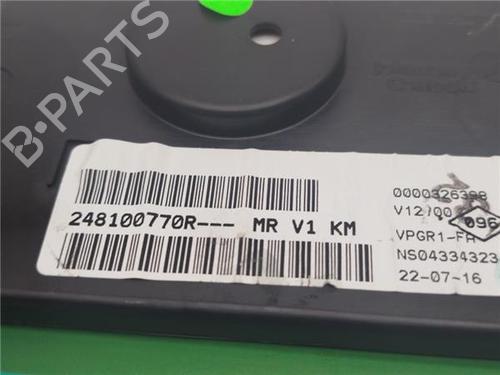 Instrument cluster DACIA DOKKER Express Box Body/MPV 1.5 dCi 75 / Blue dCi 75 (FEJW, FEAH) | BP23952398C47 