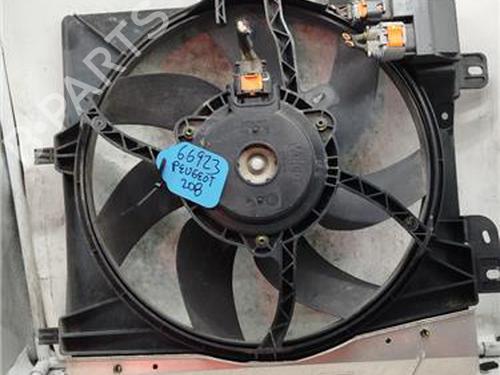 Used Radiator fan PEUGEOT 208 I (CA_, CC_) 1.2 PureTech 82 (82 hp) 22400894